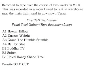 Album Descriptions for website